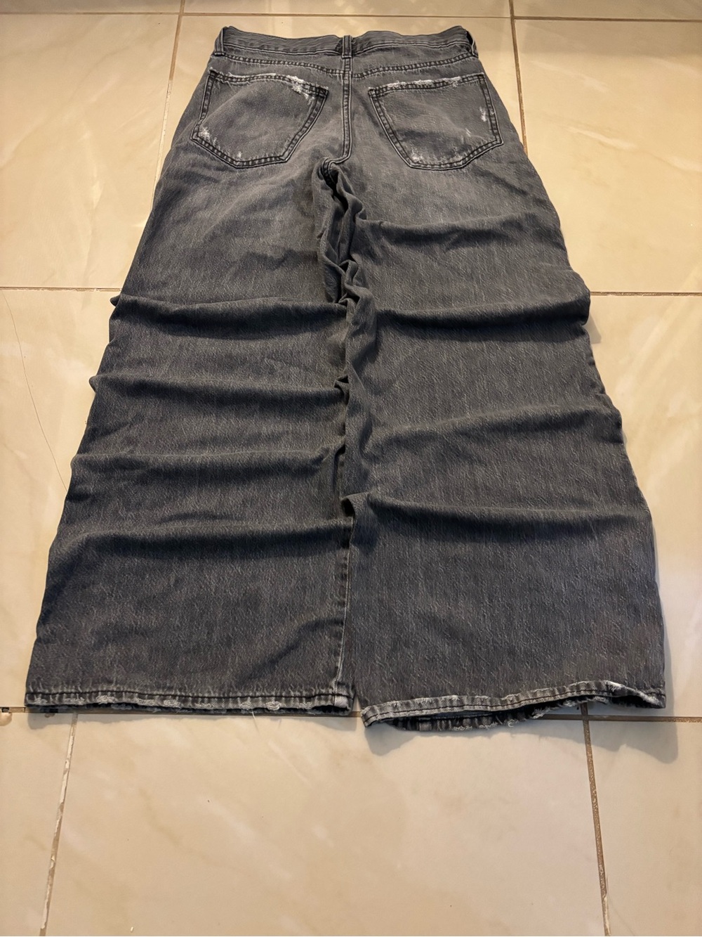 Universal Thread Men’s Bootcut Washed Gray Jeans